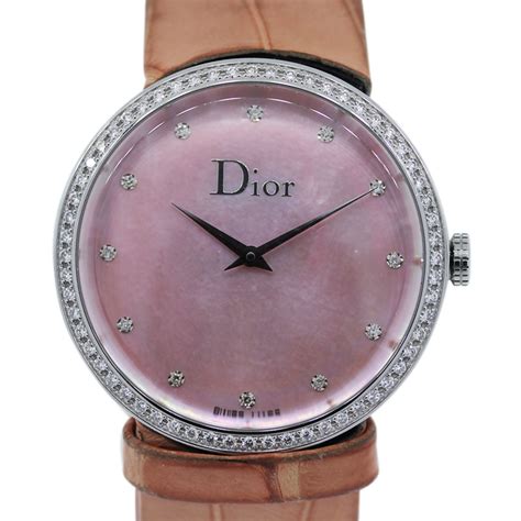 dior pink strap|christian Dior watch strap.